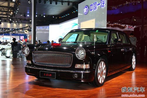 红旗L5 上海车展实拍