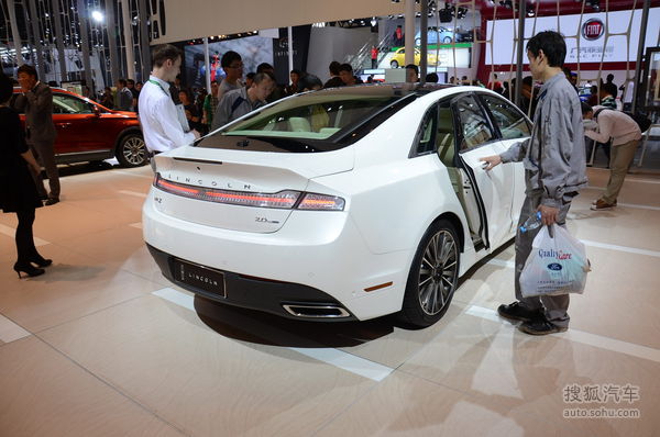 林肯MKZ北京车展实拍