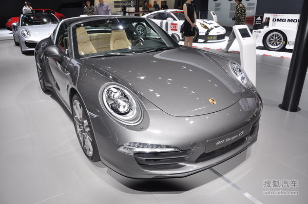 保时捷911 Targa 4S 北京车展实拍