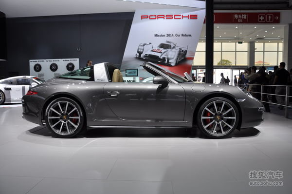 保时捷911 Targa 4S 北京车展实拍