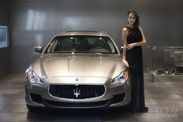 玛莎拉蒂总裁杰尼亚特别版北京车展实拍