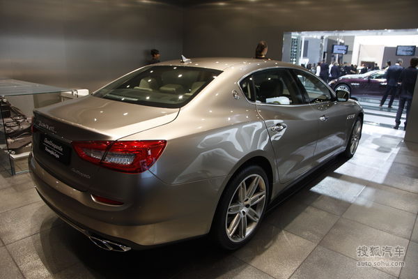 玛莎拉蒂总裁杰尼亚特别版北京车展实拍