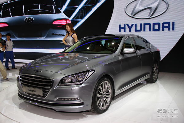 现代捷恩斯北京车展实拍