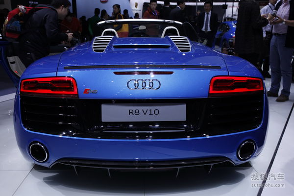 奥迪R8Spyder 北京车展实拍