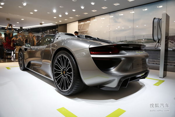 保时捷918spyder 北京车展实拍