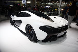 迈凯轮P1 北京车展实拍