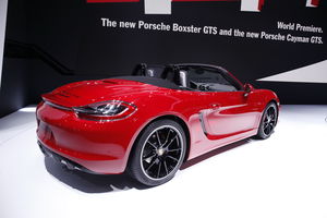 保时捷Boxter GTS 北京车展实拍