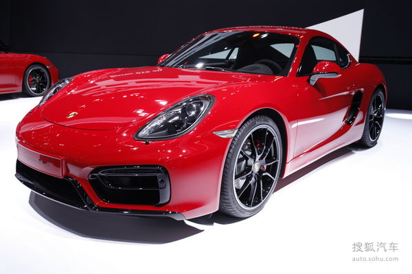 保时捷Cayman GTS 北京车展实拍