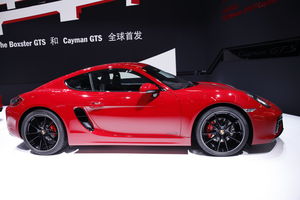 保时捷Cayman GTS 北京车展实拍