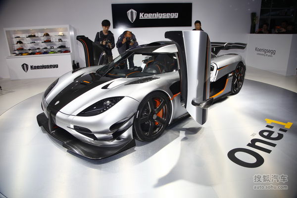 柯尼塞格one：1 北京车展实拍