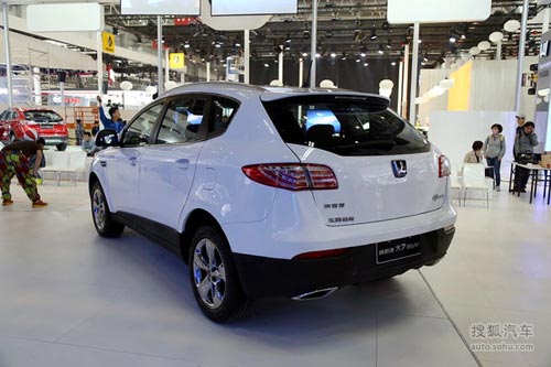 纳智捷新大7 SUV 北京车展实拍