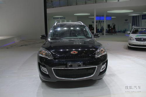 吉利帝豪GX9北京车展实拍