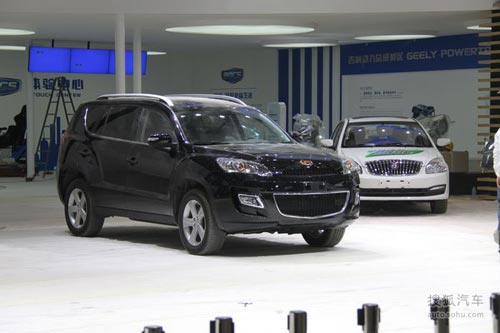 吉利帝豪GX9北京车展实拍