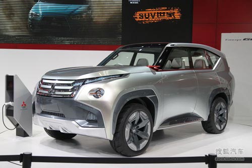 三菱GC-PHEV北京车展实拍