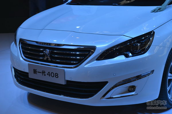 标致408北京车展实拍